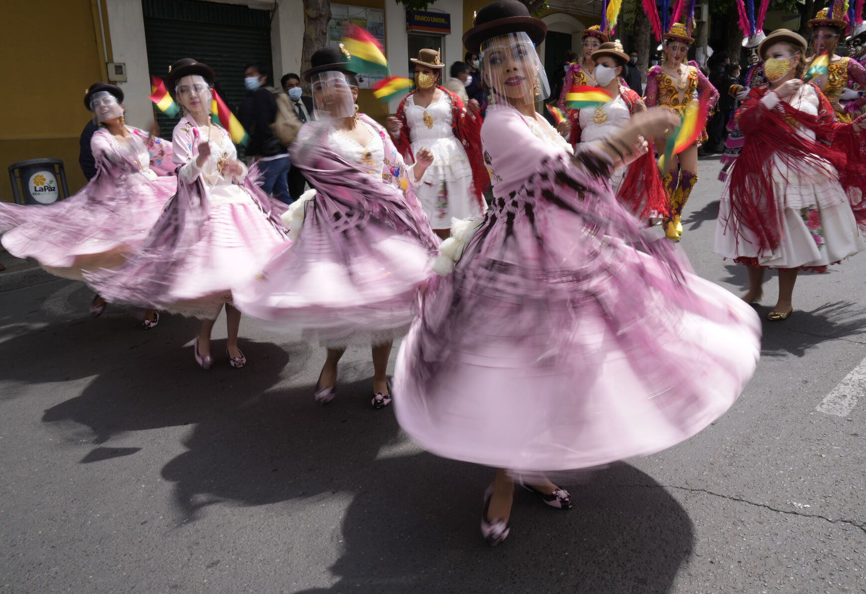 APTOPIX Bolivia National Dance Day